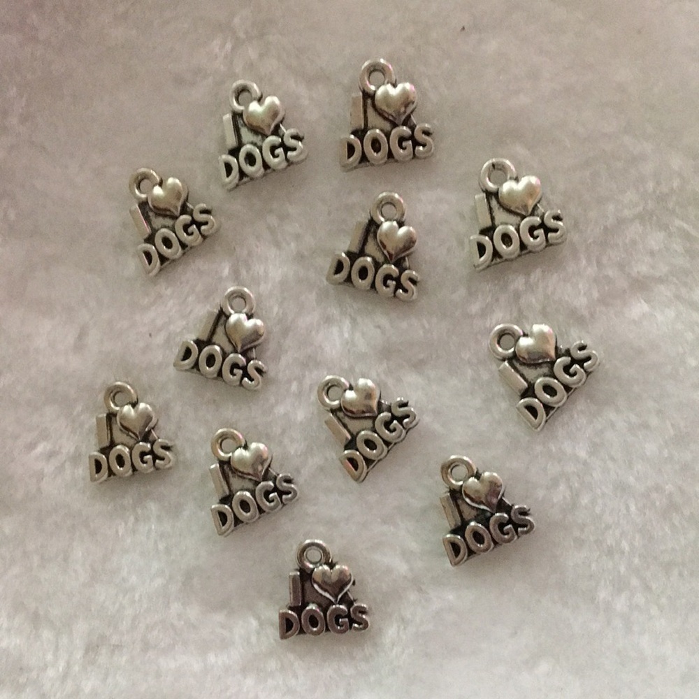 Charming Silver Dog Accessories